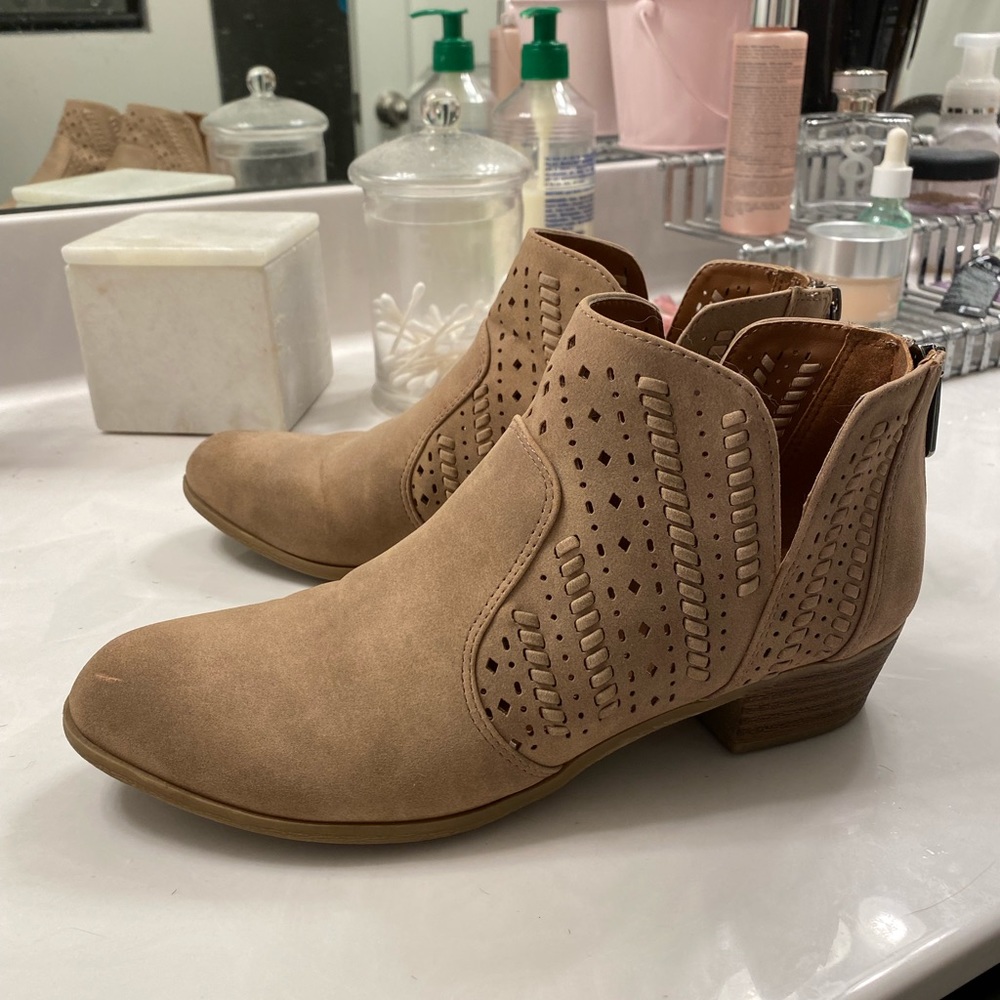 Francesca’s 7 ankle booties